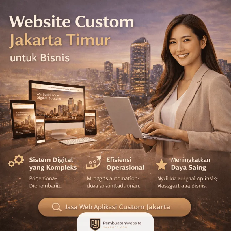Website Custom Jakarta Timur untuk Bisnis